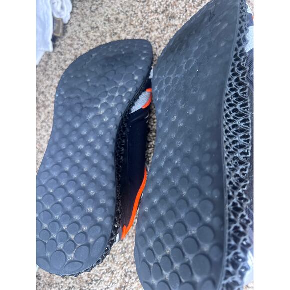 Adidas Y-3 Runner 4D black & solar orange size 9 FU9208 main image 9